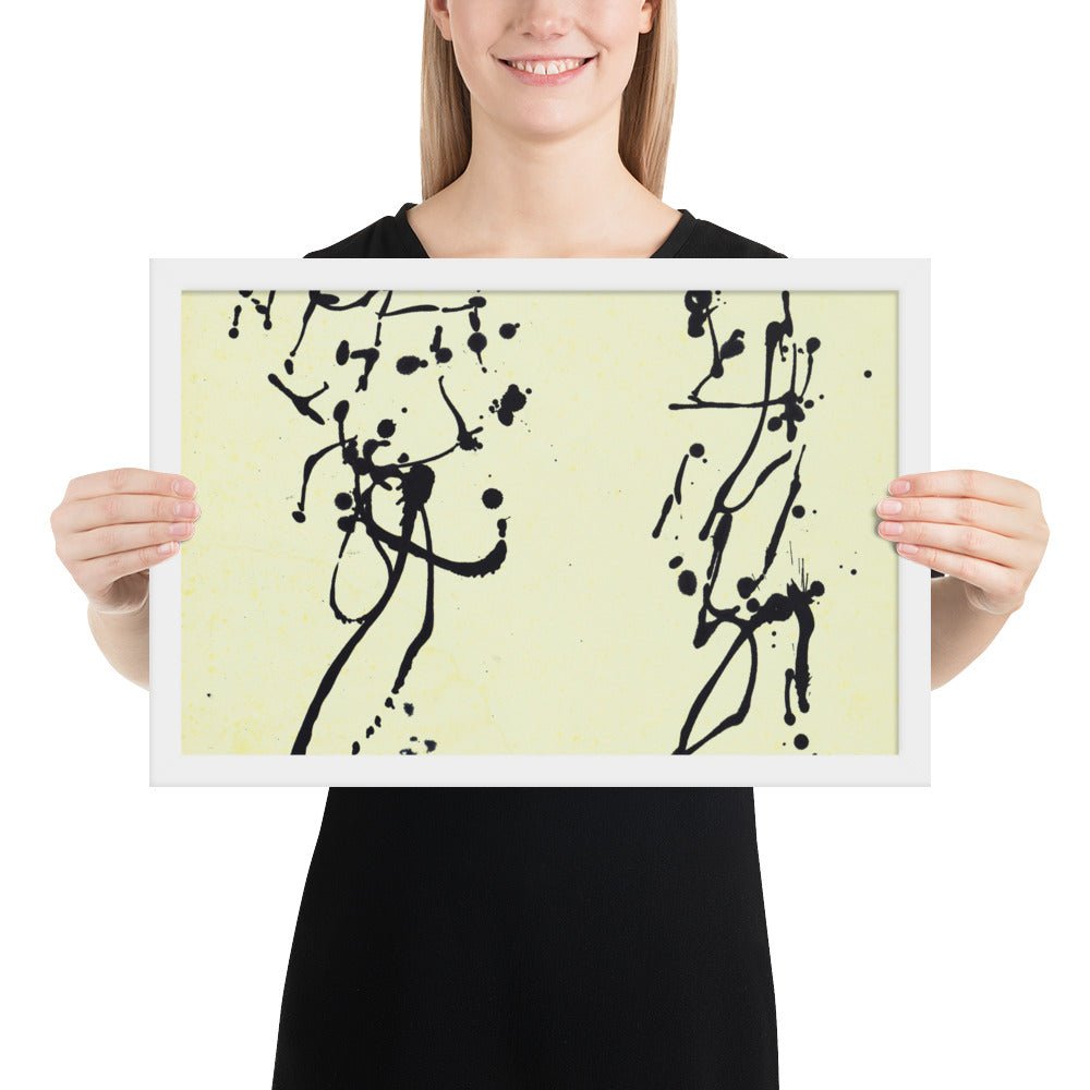 Untitled by Jackson Pollock, Framed poster