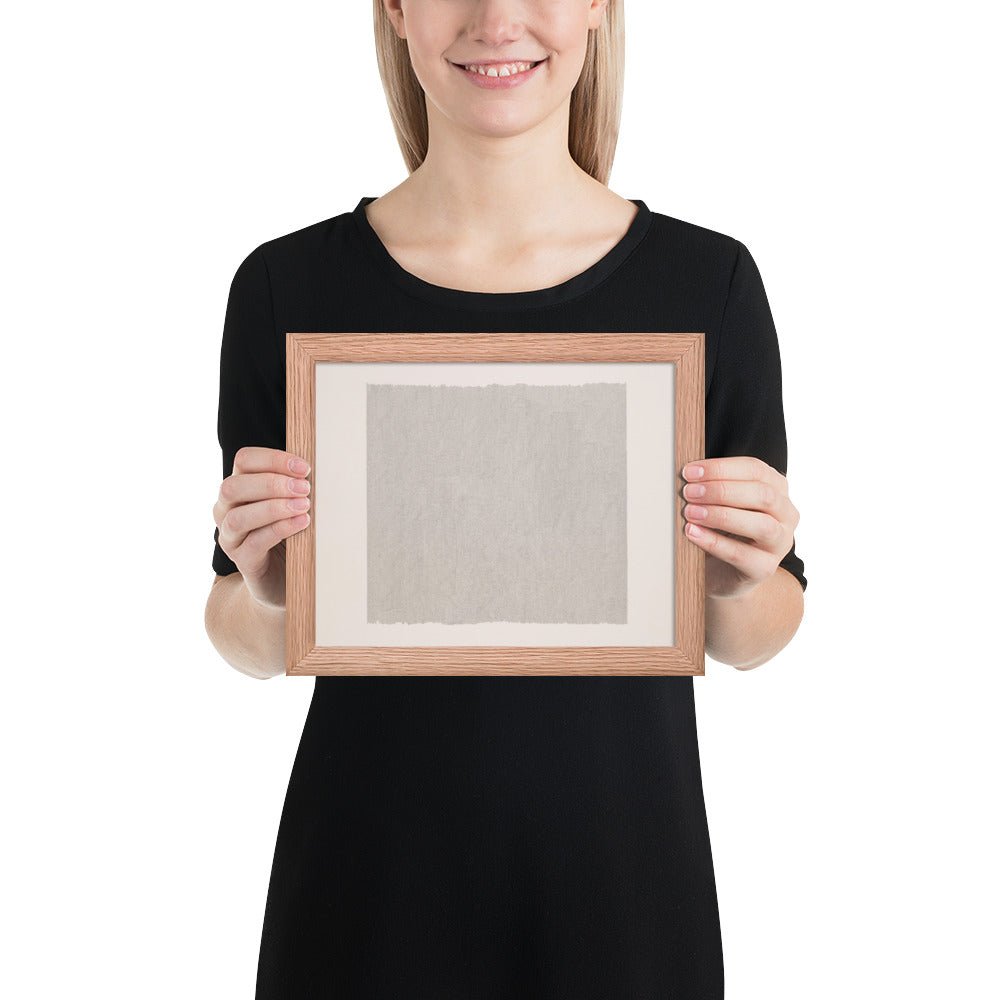 Untitled by Jacob El Hanani, Framed poster