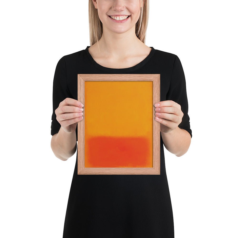 Untitled by Mark Rothko, Framed poster