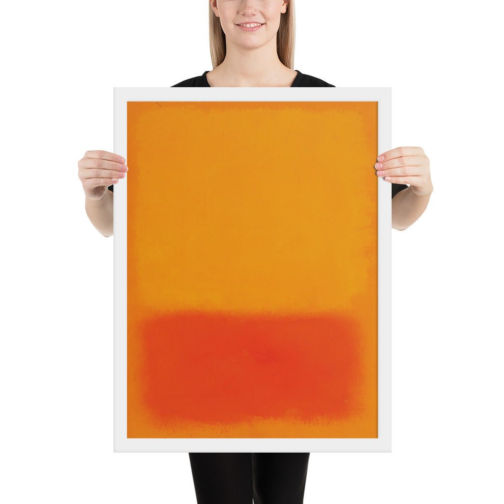 Untitled by Mark Rothko, Framed poster