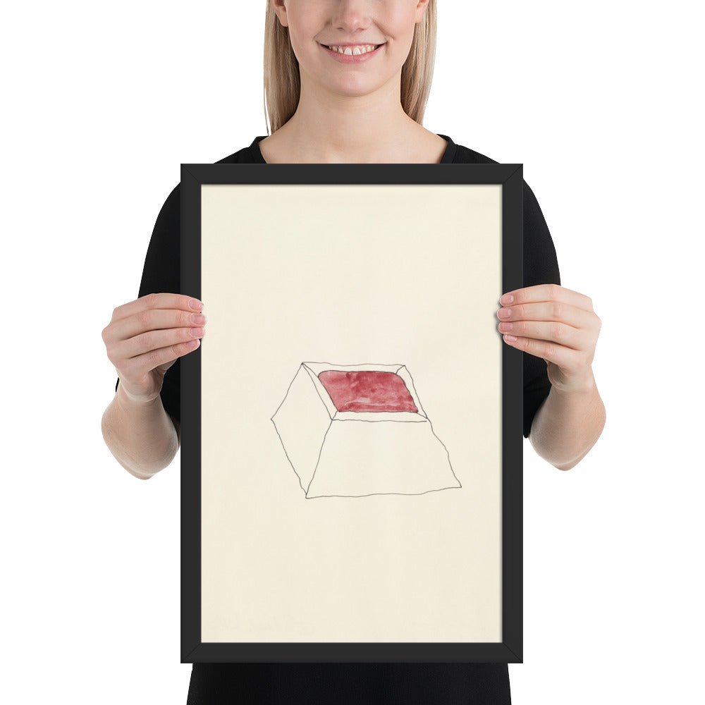 Untitled by Richard Tuttle, Framed poster