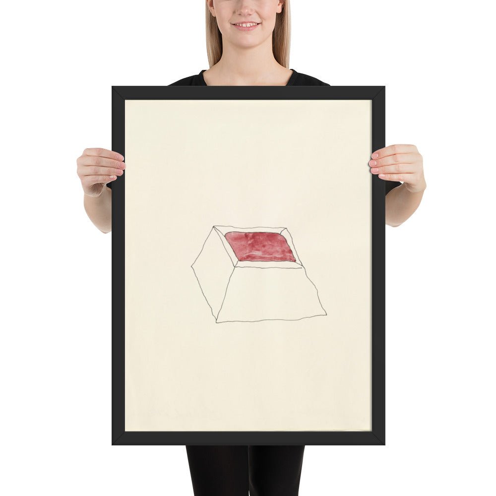 Untitled by Richard Tuttle, Framed poster