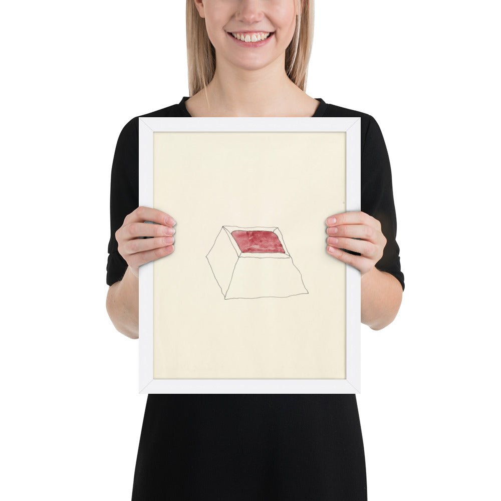 Untitled by Richard Tuttle, Framed poster