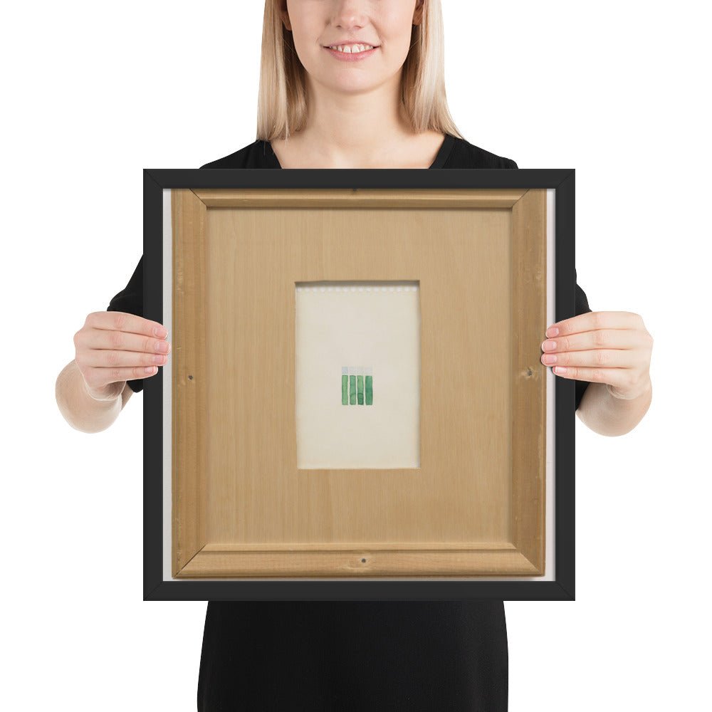 Untitled by Richard Tuttle, Framed poster