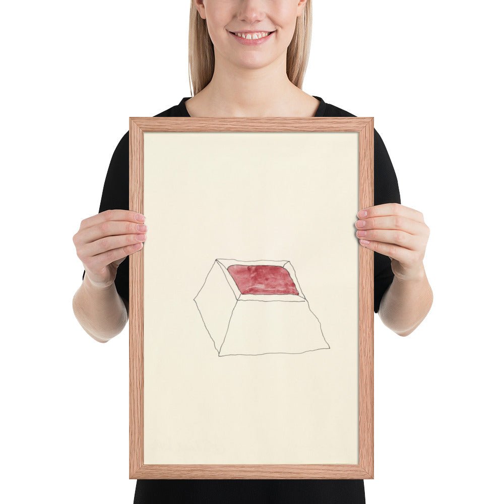 Untitled by Richard Tuttle, Framed poster