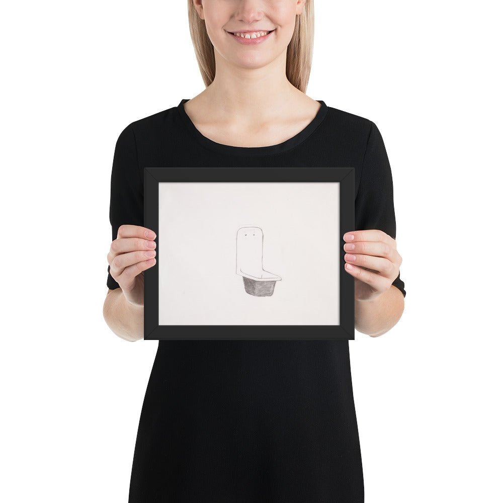 Untitled by Robert Gober, Framed poster