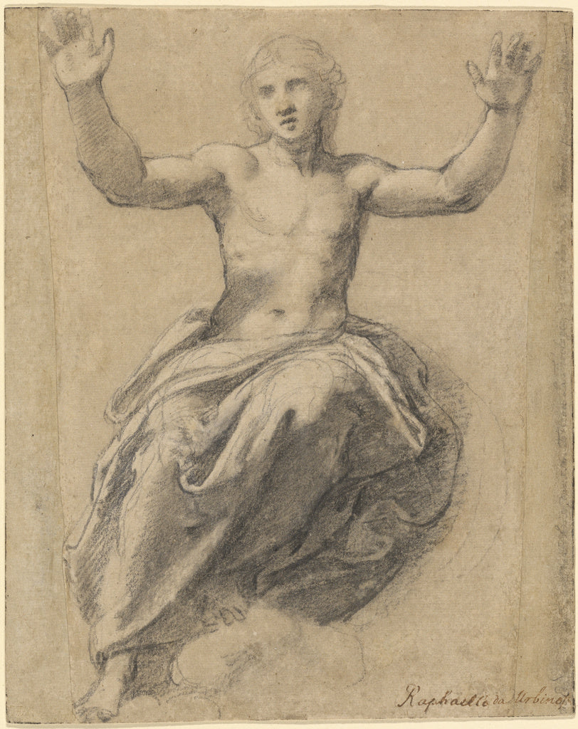 Raphael :Christ in Glory, Poster Print Wall Art
