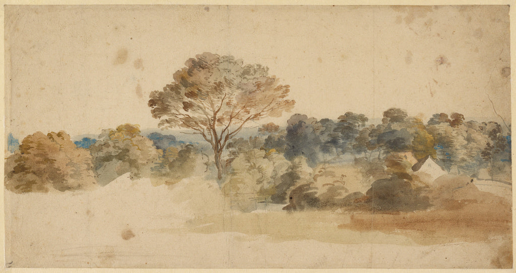 Anthony van Dyck:Landscape, Poster Print Wall Art