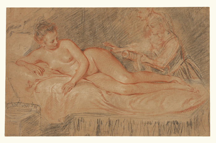 Jean-Antoine Watteau:The Remedy,16x12