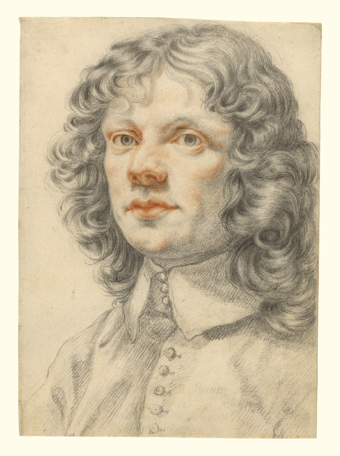 Filippo Baldinucci:Portrait of a Man (recto); Portrait of a ,16x12