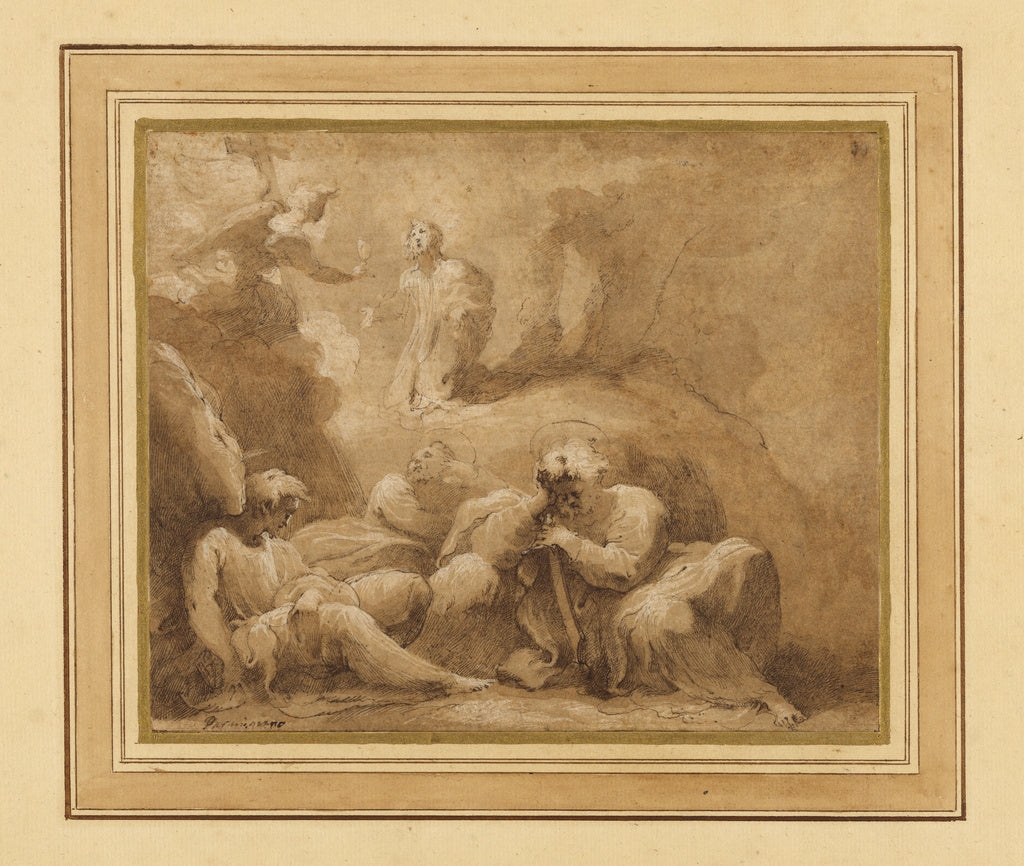 Valerio Castello:The Agony in the Garden, Poster Print Wall Art