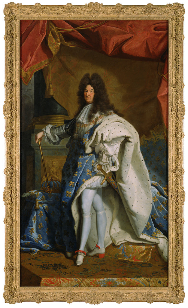 Hyacinthe RigaudAfter:Portrait of Louis XIV,16x12
