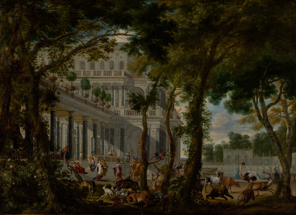 Wilhelm Schubert van Ehrenberg:Ulysses at the Palace of Circ, Poster Print Wall Art