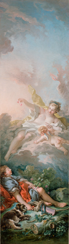 François Boucher:Aurora and Cephalus, Poster Print Wall Art