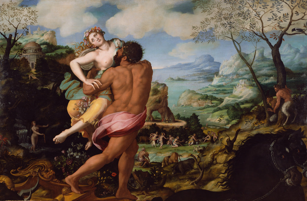 Alessandro Allori:The Abduction of Proserpine, Poster Print Wall Art