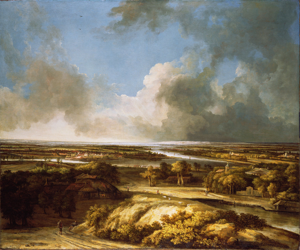 Philips Koninck:A Panoramic Landscape,16x12"(A3)Poster