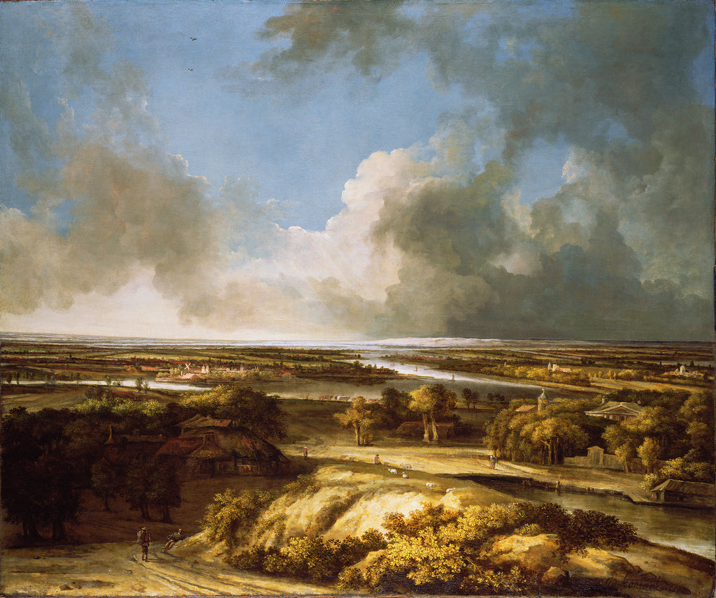 Philips Koninck:A Panoramic Landscape, Poster Print Wall Art