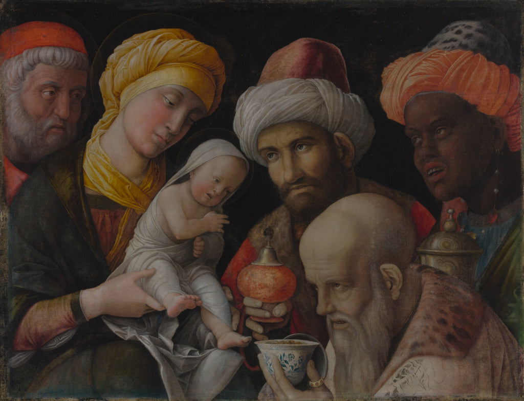Andrea Mantegna:Adoration of the Magi, Poster Print Wall Art