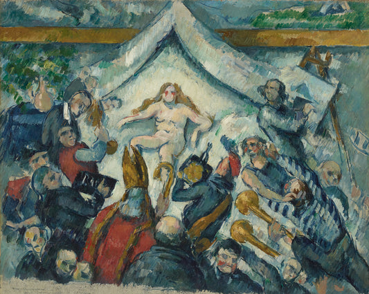 Paul Cézanne:The Eternal Feminine (L'eternel Féminin),16x12"(A3)Poster