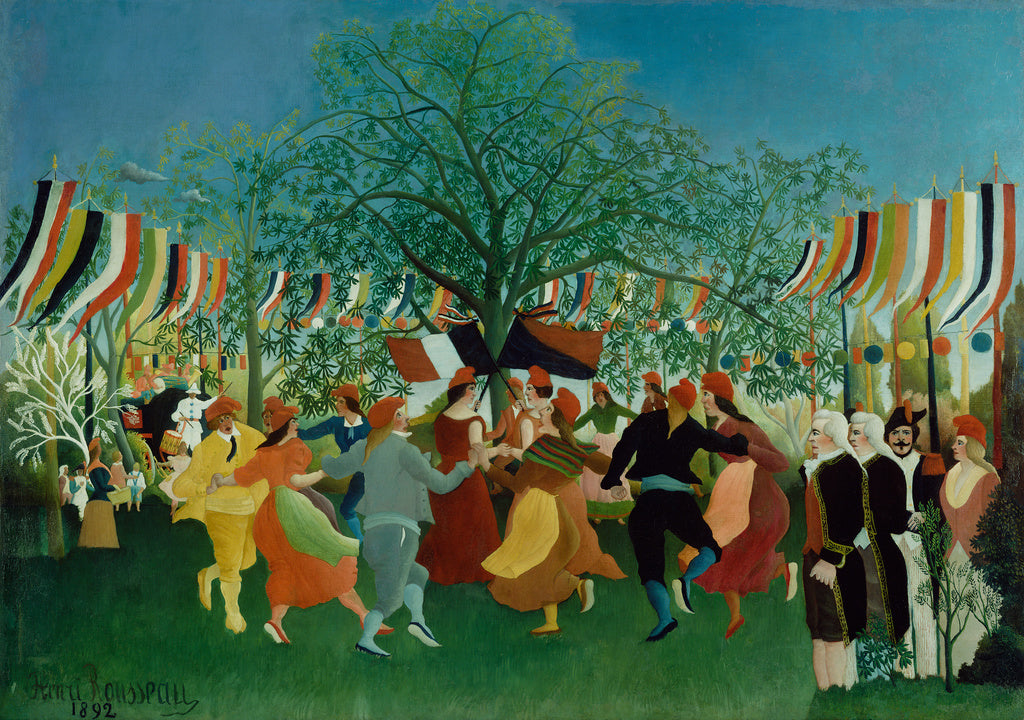 Henri Rousseau:A Centennial of Independence,16x12"(A3)Poster