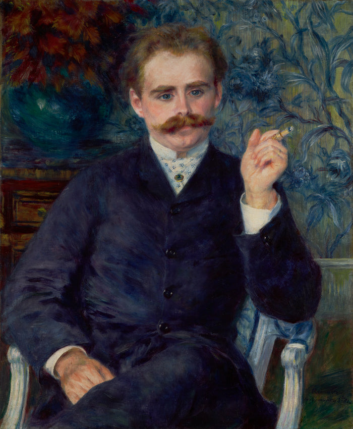Pierre-Auguste Renoir:Albert Cahen d'Anvers,16x12