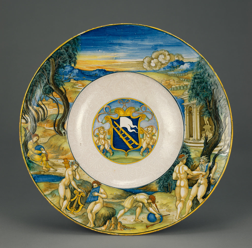 Nicola di Gabrielle Sbraghe , known as Nicola da Urbino:Armo, Poster Print Wall Art