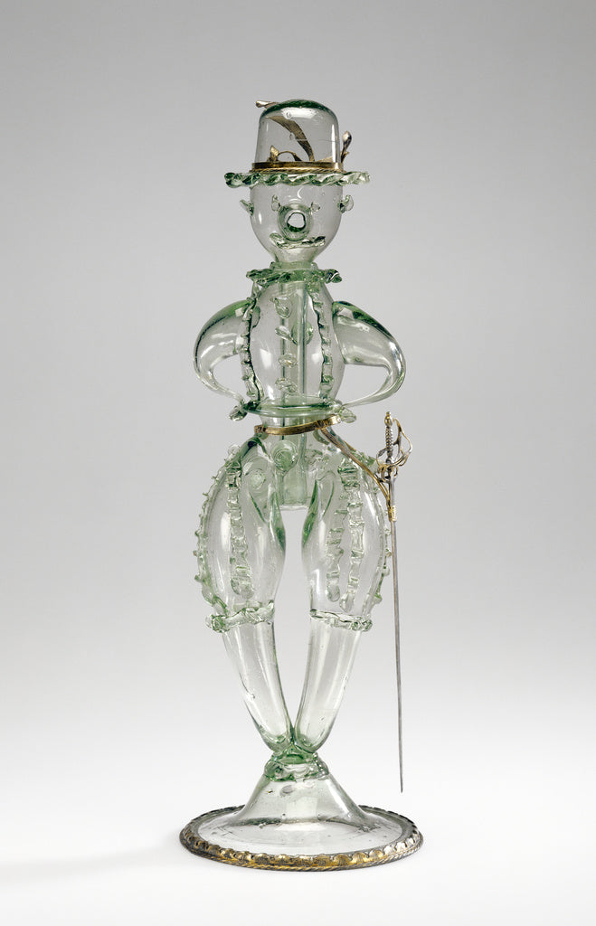 Unknown:Joke Glass (Scherzgefäss), Poster Print Wall Art