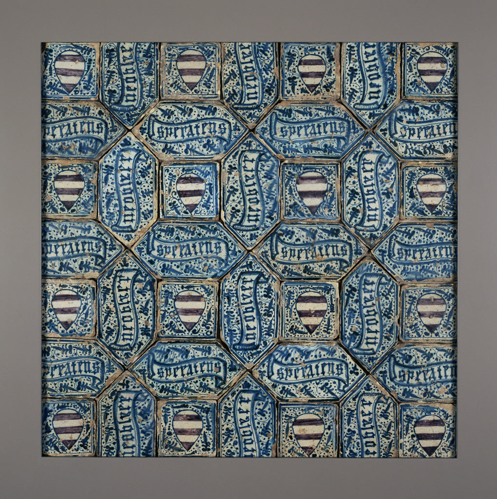 Unknown:Tile Floor, Poster Print Wall Art