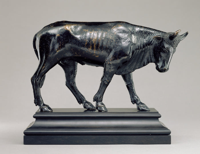 Unknown maker, Italian:Bull with Lowered Head,16x12