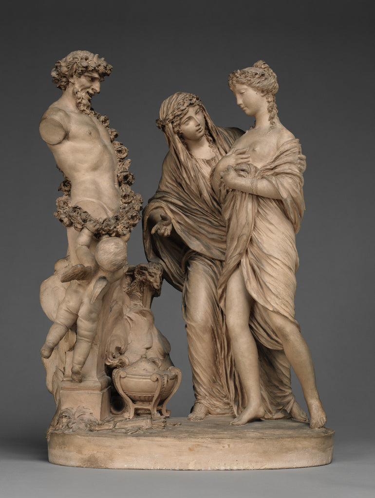 Clodion :Offering to Priapus, Poster Print Wall Art