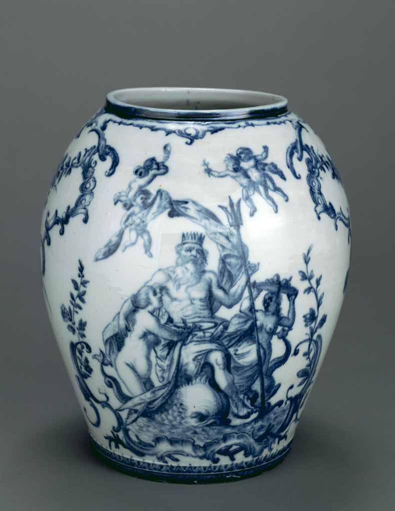 Geminiano CozziFactory of:Neptune Vase, Poster Print Wall Art