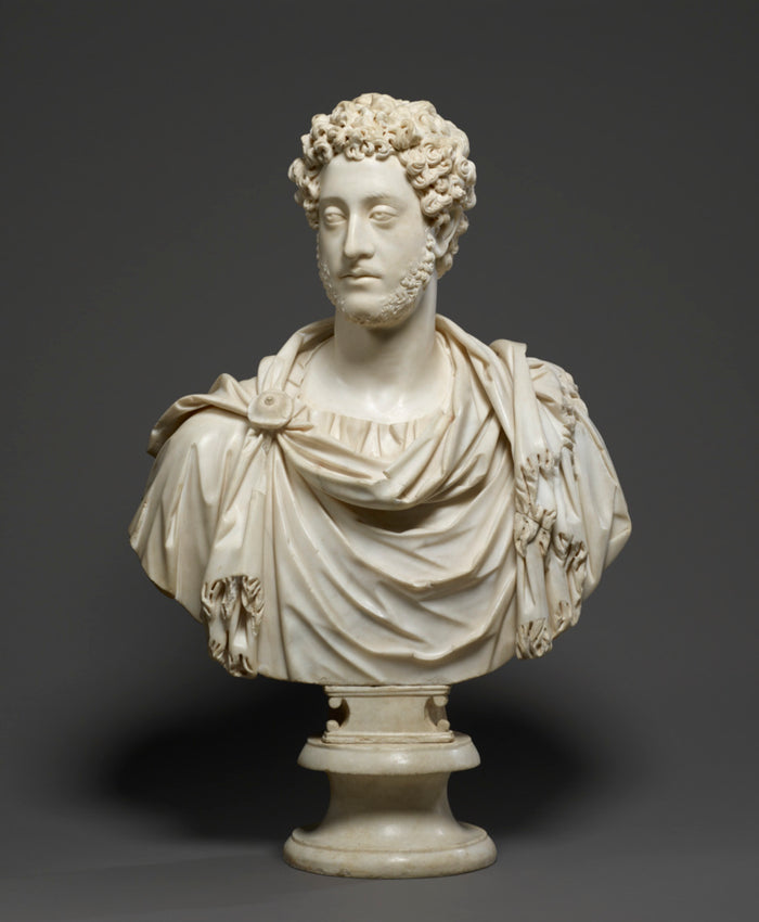 Unknown maker, Roman:Bust of Emperor Commodus,16x12