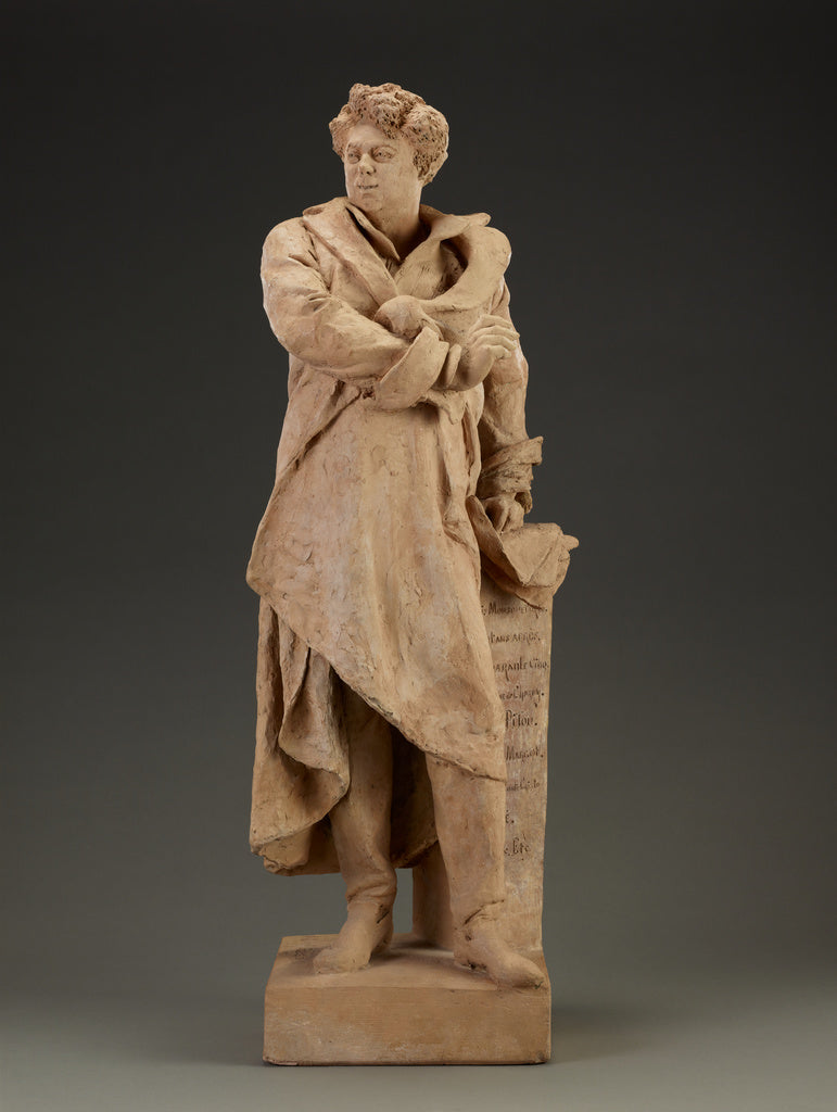 Albert-Ernest Carrier-Belleuse:Model for a Monument to Alexa, Poster Print Wall Art