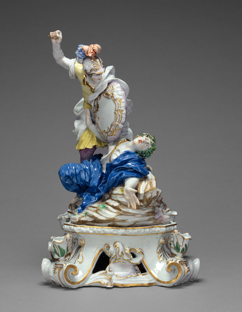 Doccia Porcelain FactoryProduced in the:Perseus and Medusa, Poster Print Wall Art