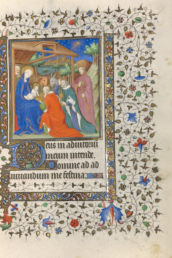 Boucicaut Master and Workshop:The Adoration of the Magi, Poster Print Wall Art