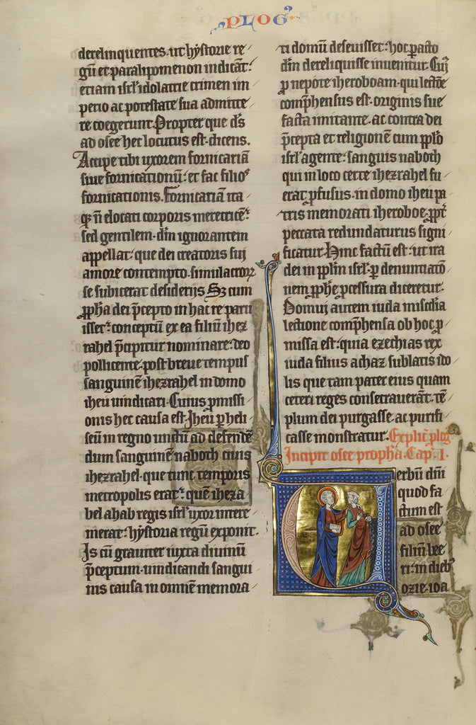 Unknown:Initial V: Hosea with Gomer, Poster Print Wall Art