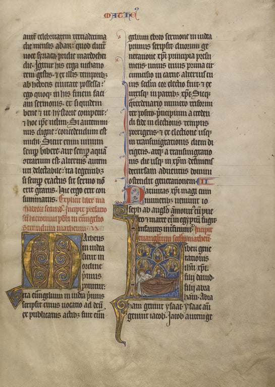 Unknown:Concluding Volume of a Bible, Poster Print Wall Art
