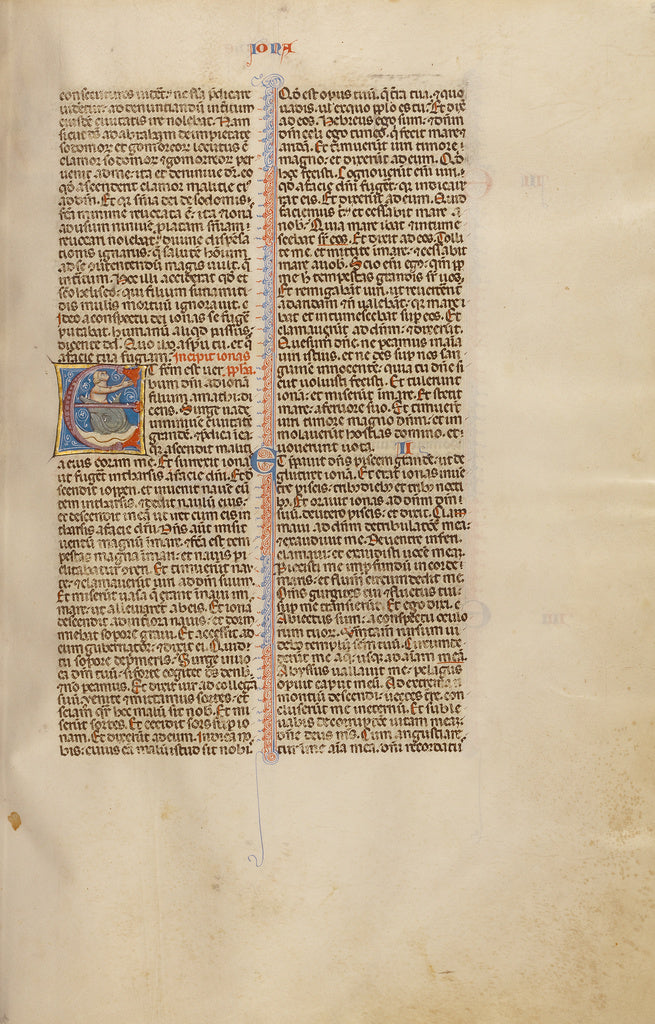 Unknown:Initial E: Jonah, Poster Print Wall Art
