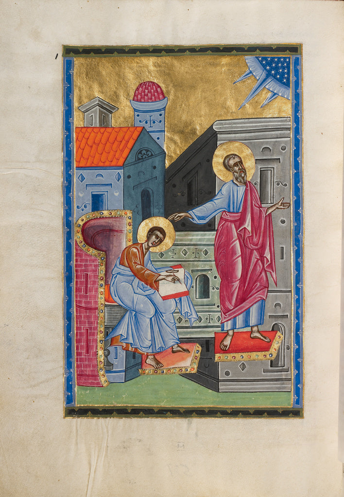Malnazar:Saint John the Evangelist, Poster Print Wall Art