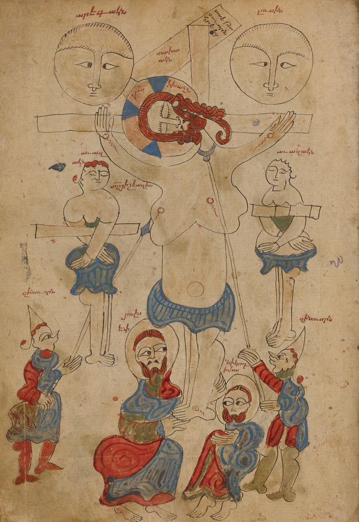 Unknown:The Crucifixion and The Deposition, Poster Print Wall Art