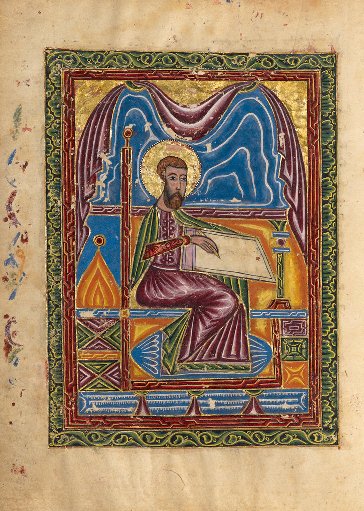 Mesrop of Khizan:Saint Luke, Poster Print Wall Art