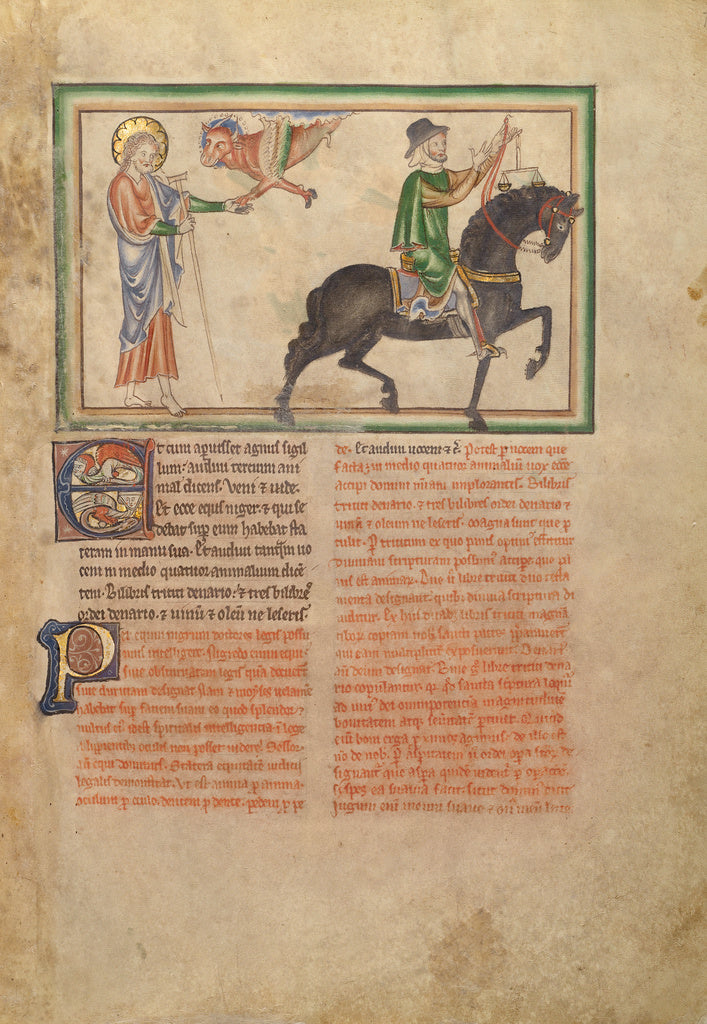 Unknown:The Opening of the Third Seal: The Third Horseman, Poster Print Wall Art