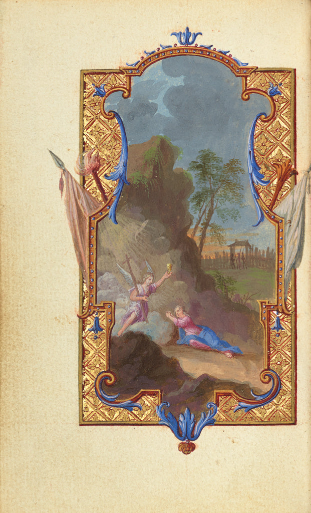 Jean Pierre Rousselet:The Agony in the Garden, Poster Print Wall Art