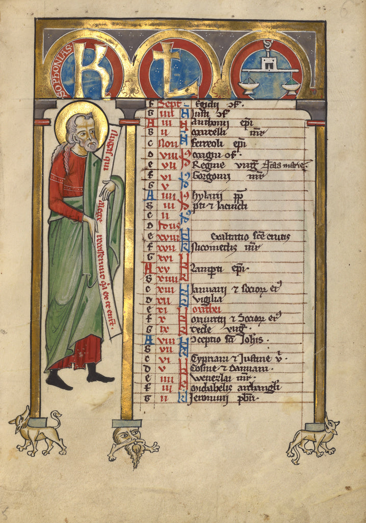 Unknown:Zephaniah, Poster Print Wall Art