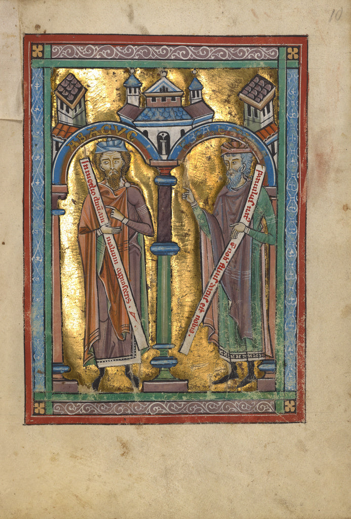 Unknown:Habakkuk and Isaiah, Poster Print Wall Art