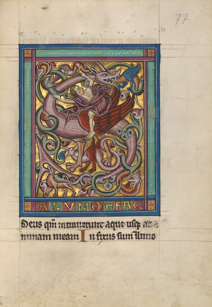 Unknown:Initial S: A Griffin and Rider, Poster Print Wall Art