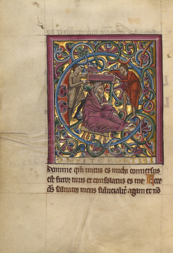 Unknown:Initial C: Isaiah Being Sawn in Two, Poster Print Wall Art