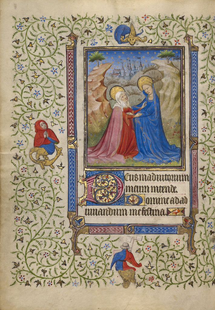 Egerton MasterFollower of the:The Visitation, Poster Print Wall Art
