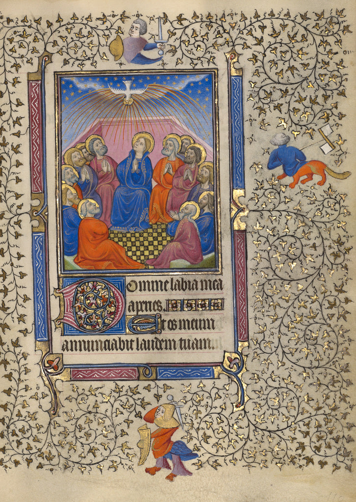 Egerton MasterFollower of the:Pentecost, Poster Print Wall Art
