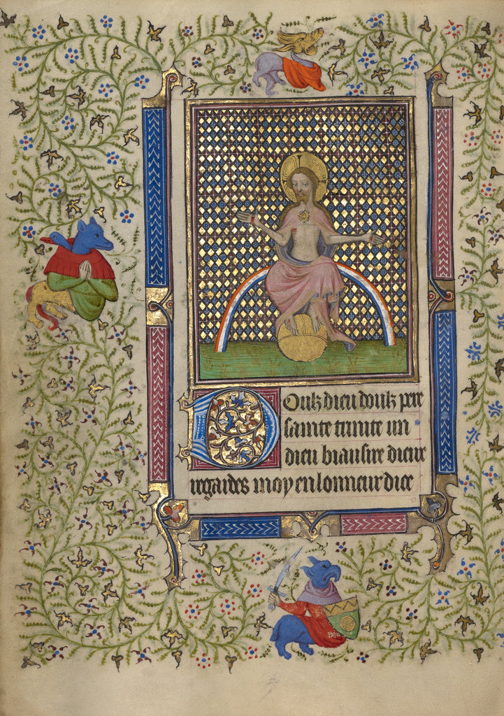 Egerton MasterFollower of the:Christ in Majesty, Poster Print Wall Art